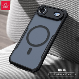 Xundd iPhone 17 AIR Matt Magsafe Back Case Black