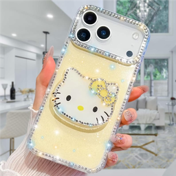 Hello Kitty iPhone 17 Pro Max Cover yellow