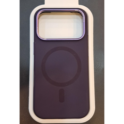 iPhone 17 Pro Max Silicone Magsafe Case Purple