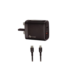 Nyork Home Charger 25W With Cable C To C Hc630(ONE YEAR WARRANTY)