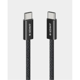 Anker Zolo USB-C to USB-C Braided Cable | 240W | 3.3 ft (1m) | Fast Charging | A8060H11 - Black