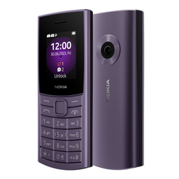 Nokia 110 4G Dual SIM Mobile Phone artic purple