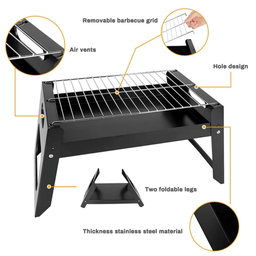 Portable Foldable Stainless Steel Grill Tl 258